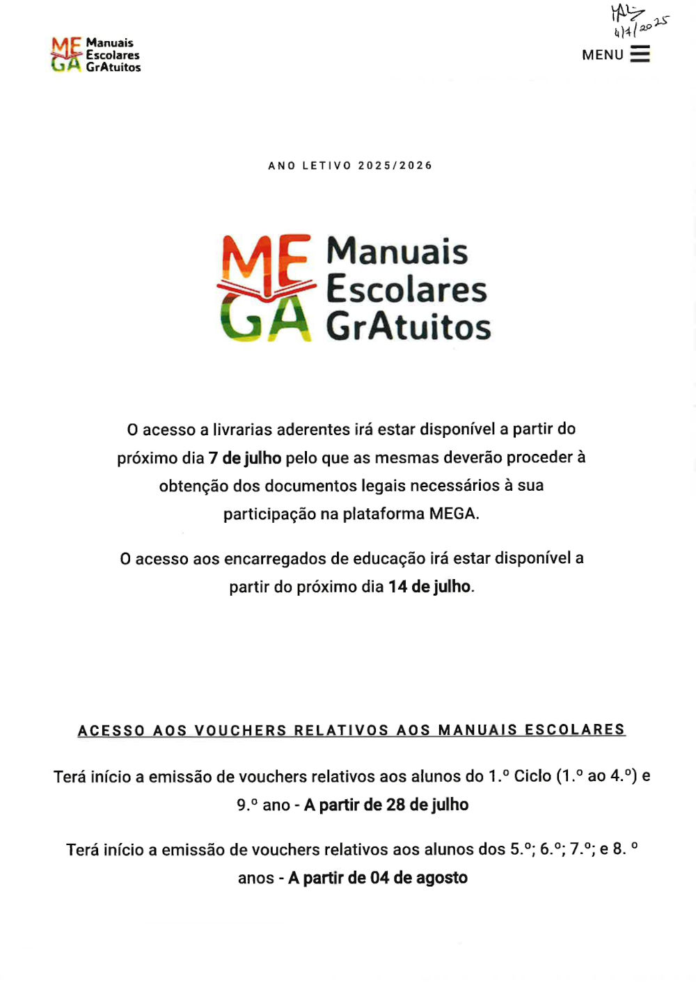 manuais escolares gratuitos