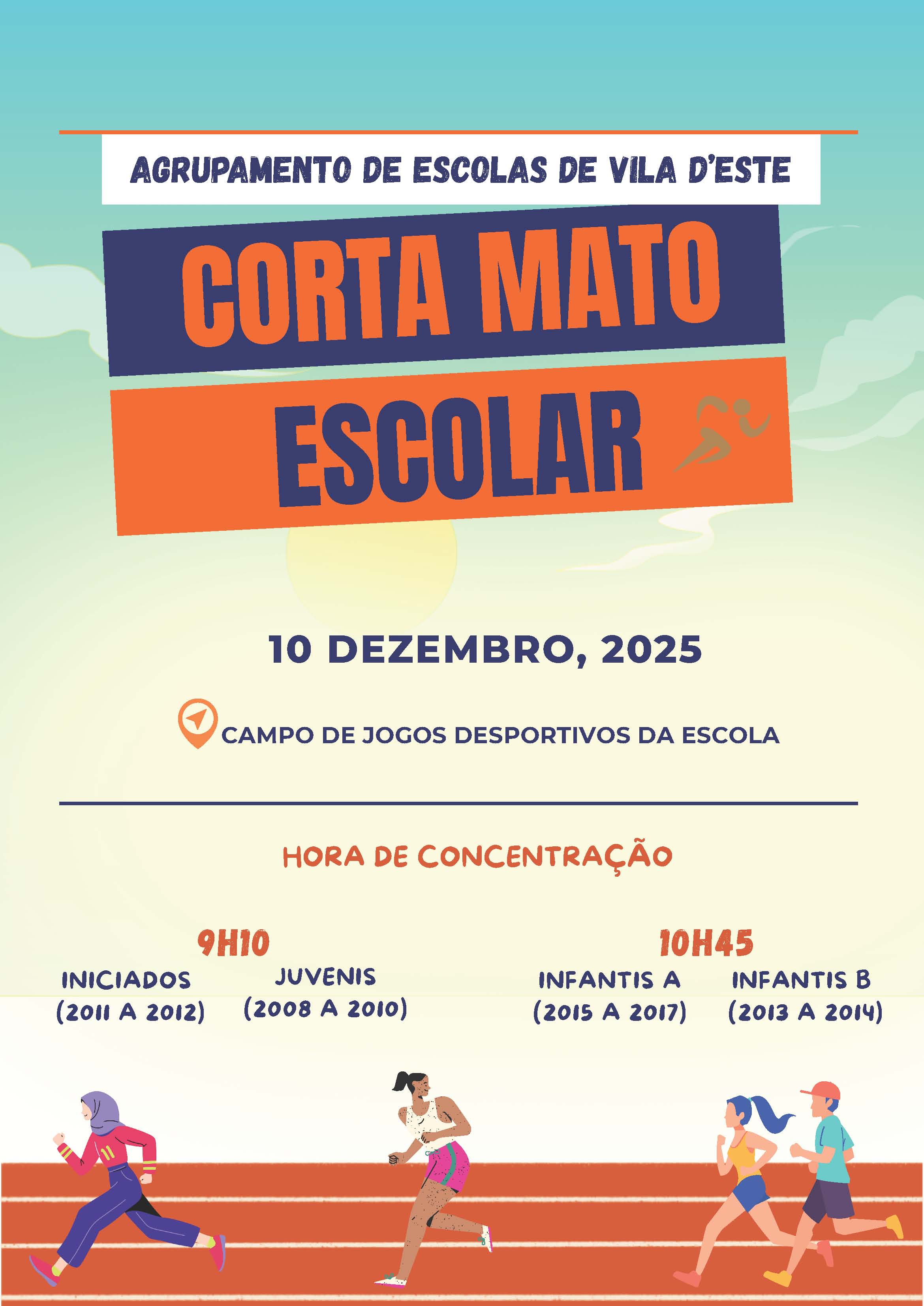 Cartaz Corta Mato Escolar 25 26