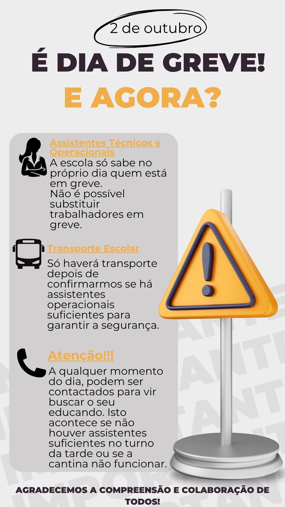 greve 1 ciclo